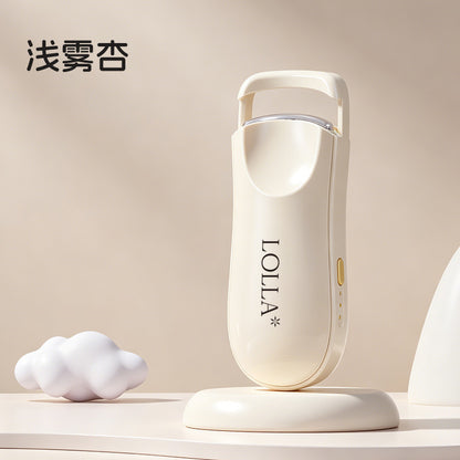 New Cross-Border Product: Mini Electric Heated Wide-Angle Eyelash Curler, Portable Home-Use Eyelash Styling Tool, Electric Eyelash Curler - image 4