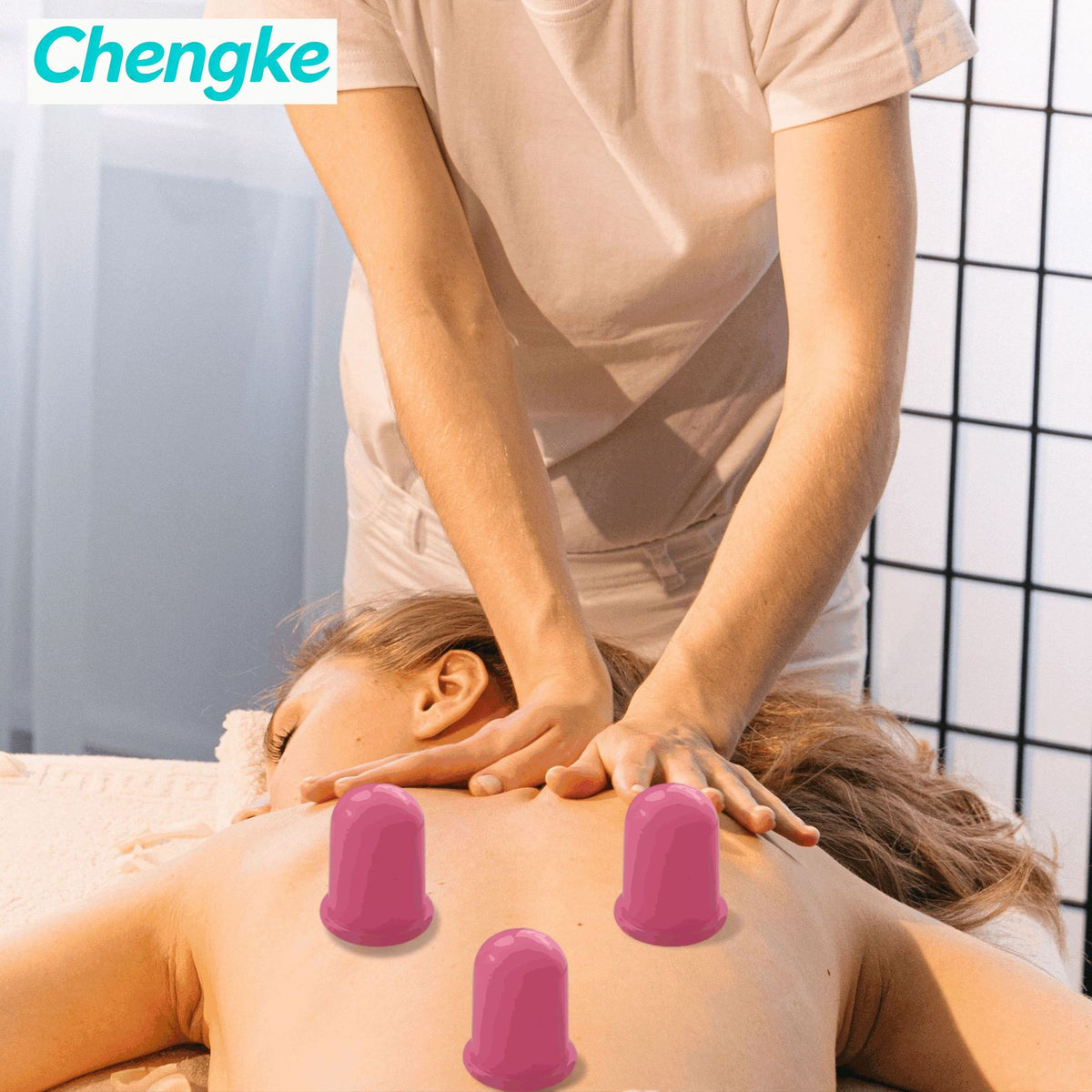 Private label cross-border silicone cupping device, food-grade moisture-absorbing cup, cupping therapy facial beauty and health care set, massage cup - image 2