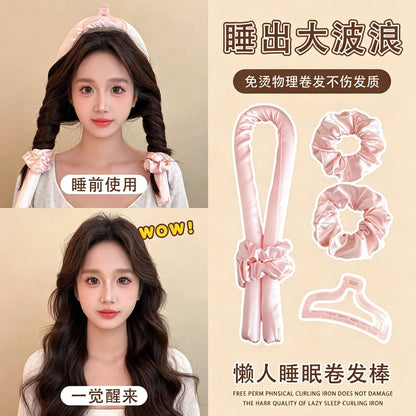 Lazy person's curling tool, sleeping sponge, heat-free, no-iron curling rod for women, non-damaging, long-lasting styling, volumizing curler - image 4