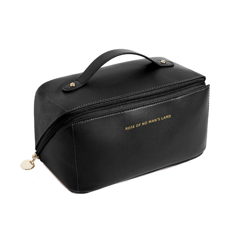 Multifunctional trendy toiletry bag, thickened PU pillow bag, portable high-value cosmetic bag for travel, hand-held storage bag - image 2