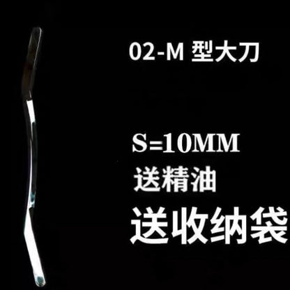 316 stainless steel fascia knife for gua sha, large M-shaped knife for fascia release, muscle relaxation, massage tool, beauty product in stock - image 1