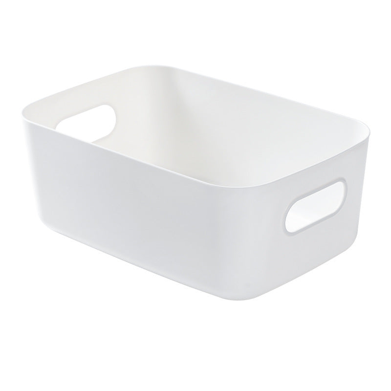 Plastic storage box for home living room, desktop miscellaneous item organizer, cosmetic and snack organizer plastic box - image 5