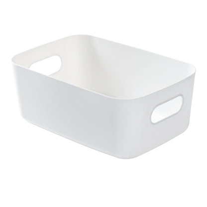 Plastic storage box for home living room, desktop miscellaneous item organizer, cosmetic and snack organizer plastic box - image 5
