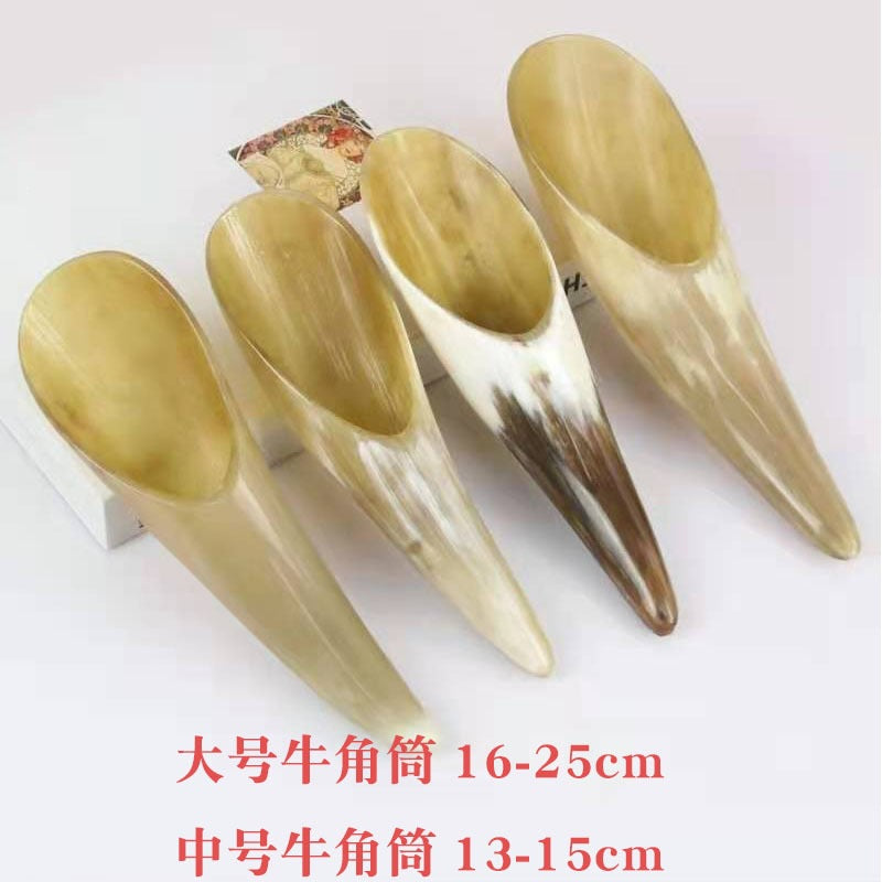 Natural genuine ox horn gua sha tool for back massage, facial beauty, and general body acupoint stimulation - image 3