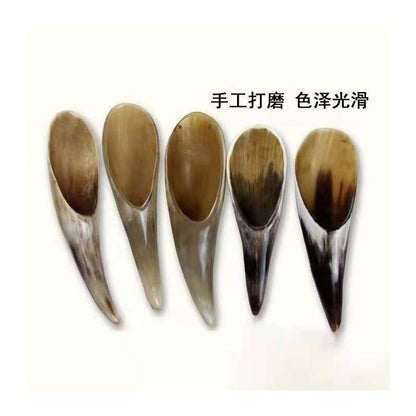 Natural genuine ox horn gua sha tool for back massage, facial beauty, and general body acupoint stimulation - image 4