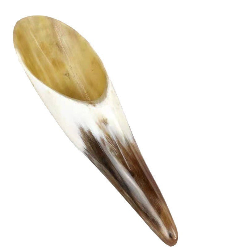 Natural genuine ox horn gua sha tool for back massage, facial beauty, and general body acupoint stimulation - image 5