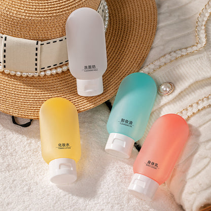 Travel-sized bottles for shampoo, shower gel, toiletry set, travel supplies, skincare, cosmetics, portable sample empty bottles - image 2