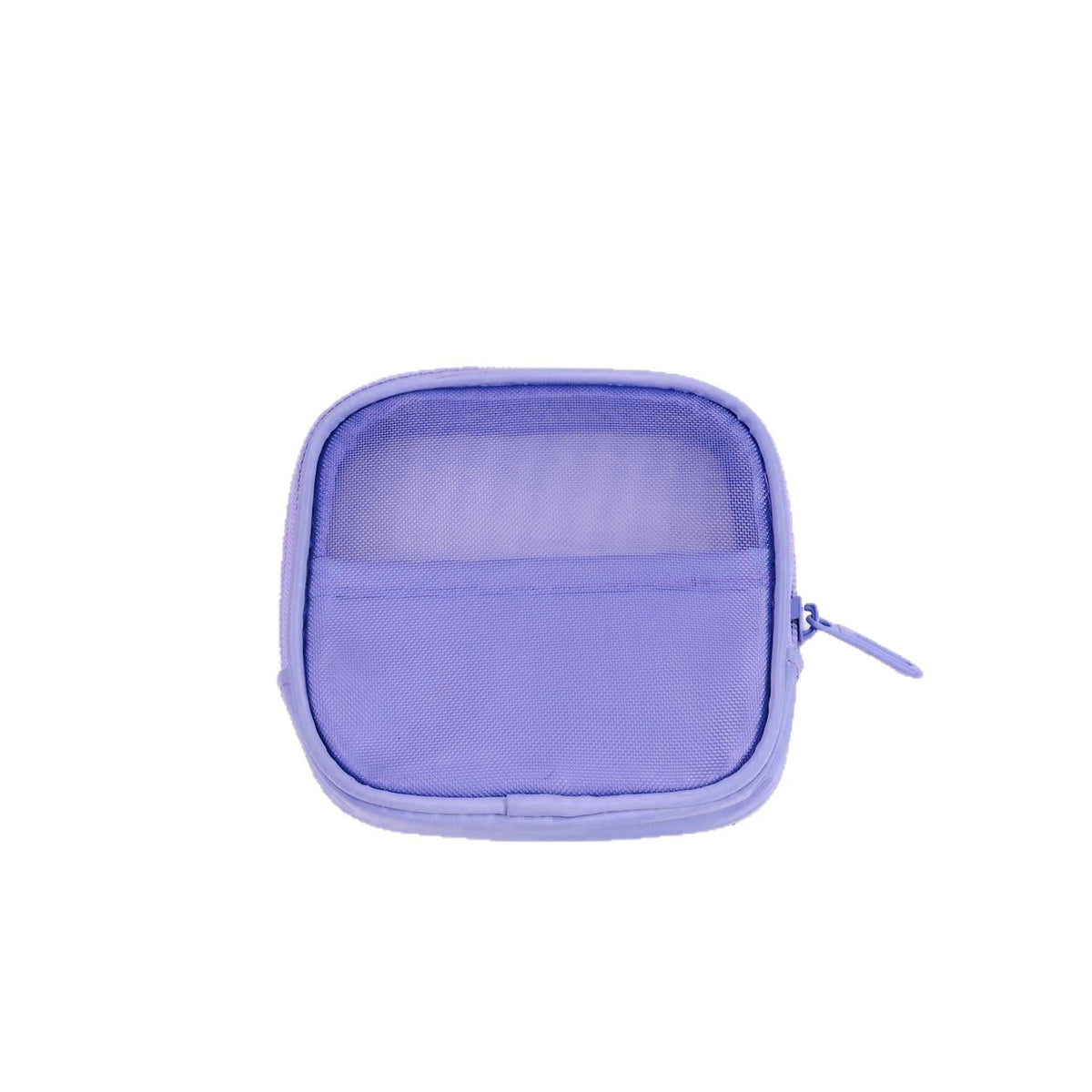 New mesh makeup bag, large-capacity portable travel lipstick and makeup brush case, toiletry bag, cosmetics storage bag - image 5