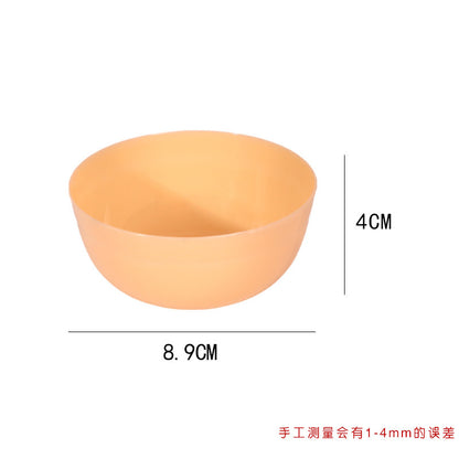 Medium-sized flat-bottomed mask bowl for DIY homemade face masks, made of PP material, specialized tool for beauty salons, wholesale from manufacturer - image 2