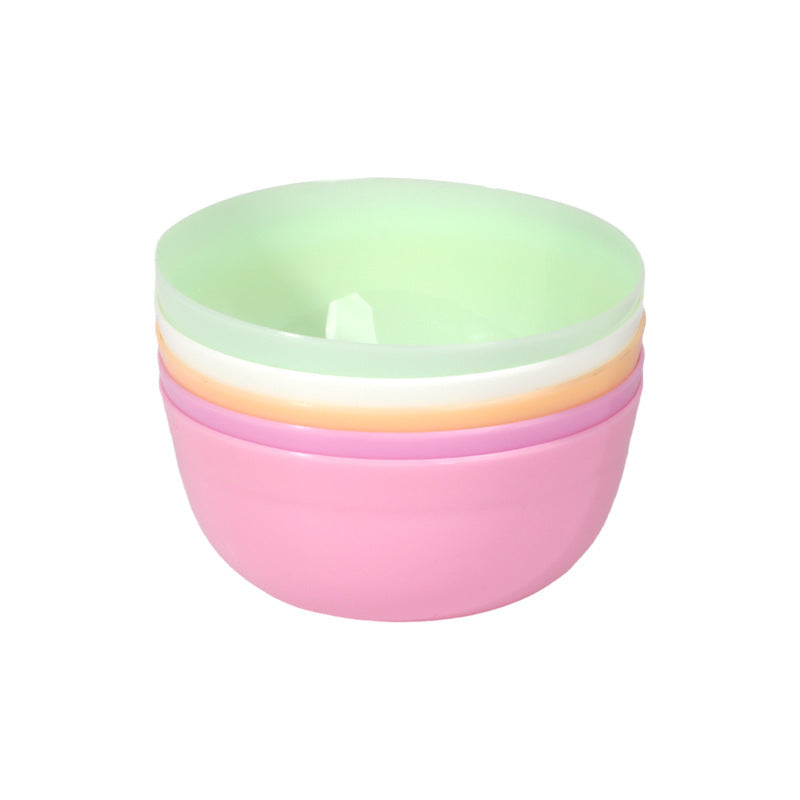 Medium-sized flat-bottomed mask bowl for DIY homemade face masks, made of PP material, specialized tool for beauty salons, wholesale from manufacturer - image 5