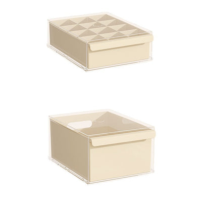 Transparent Drawer-Style Cosmetic Storage Box, Card Cabinet Storage Box, Wardrobe Underwear Storage Drawer-Style Storage Box - image 5