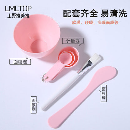 Lmltop DIY Facial Mask Bowl Tool Set Six-Piece Set Homemade Facial Mask Tool Bowl Stick Wholesale 9064 - image 2