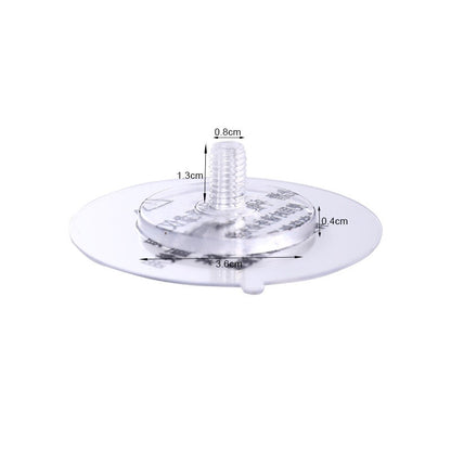 Punch-free M8 seamless strong transparent paste suction cup nail-free installation fixed hanger hanger storage screw rod - image 5
