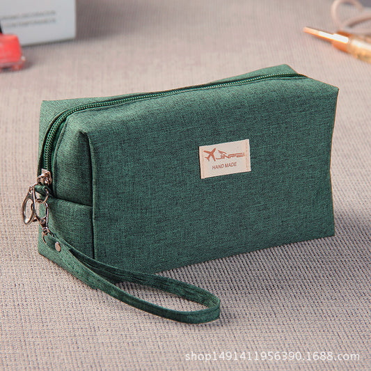 Factory wholesale cosmetic bag large capacity Korean portable travel storage bag waterproof gift wash bag can be printed logo - image 2