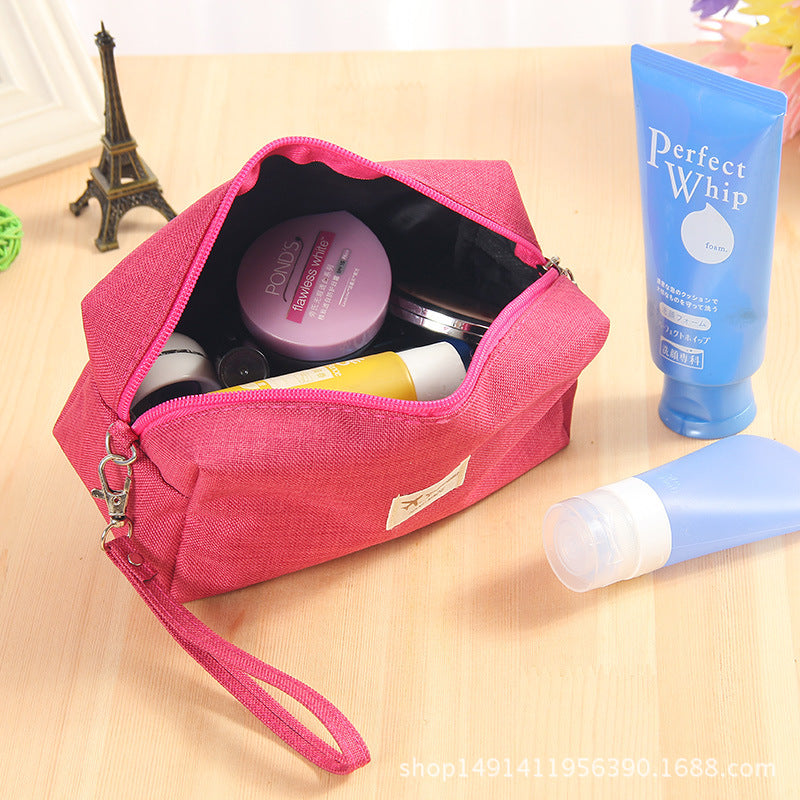 Factory wholesale cosmetic bag large capacity Korean portable travel storage bag waterproof gift wash bag can be printed logo - image 4