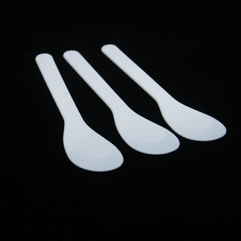 PP white mask bowl stick set DIY beauty adjustment film tool diameter 9cm can be added LOGO - image 2