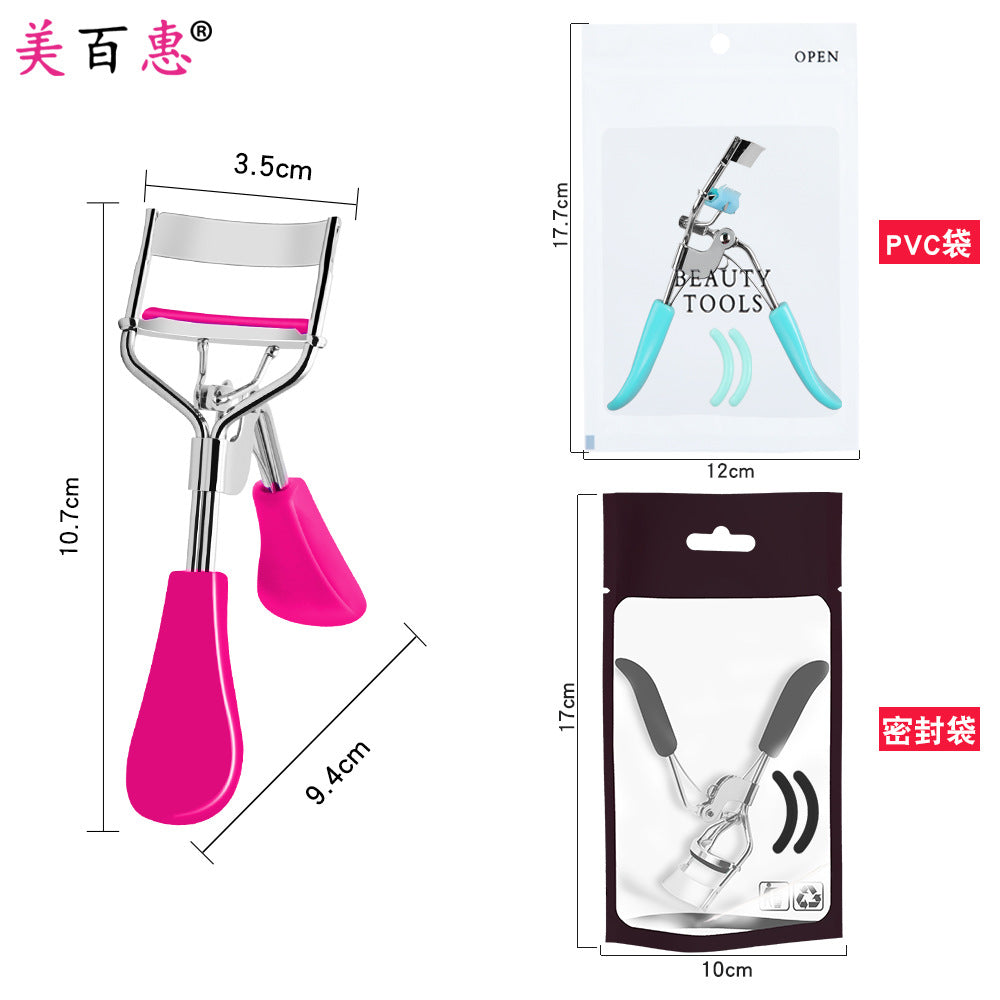 Cross-border special for new eyelash curler with comb without comb eyelash curler female curling eyelash curler manufacturers wholesale non-slip - image 5