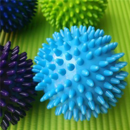 7.5cm9.5cmPVC pricking ball massage acupoint grip ball pointed nail fascia yoga ball fitness ball hedgehog ball - image 4