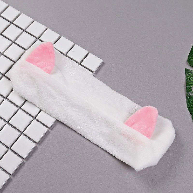 Women's Face Wash Hair Band Women's Hair Band Cat Ear Hair Band Korean Cute Headwear Apply Mask Makeup Headband Women - image 2