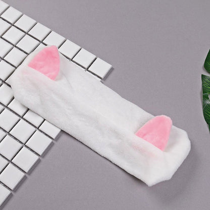 Women's Face Wash Hair Band Women's Hair Band Cat Ear Hair Band Korean Cute Headwear Apply Mask Makeup Headband Women - image 2
