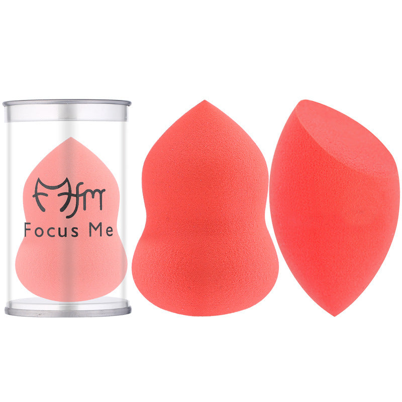 Beauty makeup eggs do not eat powder dry and wet dual-use beauty makeup eggs wholesale independent packaging gourd drops oblique cut powder puff makeup eggs - image 5