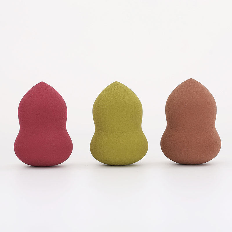 Beauty makeup egg super soft not easy to eat powder gourd water droplets oblique cut mixed random beauty makeup egg/powder puff makeup egg wholesale - image 4