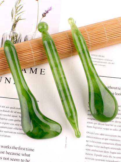 Resin tendon-pulling meridian comb wholesale eye facial beauty scraping board facial massager point stick tendon stick - image 1