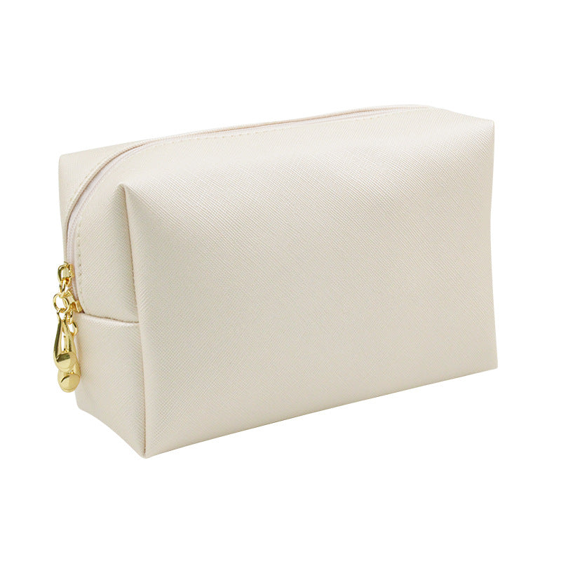 Cosmetic bag ladies foreign trade explosions pu hand portable square waterproof cute travel wash storage bag wholesale - image 5