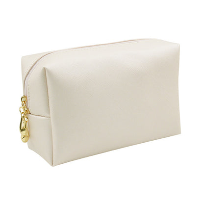 Cosmetic bag ladies foreign trade explosions pu hand portable square waterproof cute travel wash storage bag wholesale - image 5