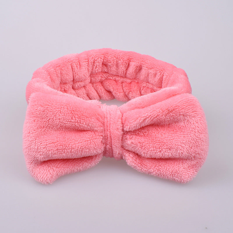 Cross-Border Face Wash Headband European and American Women's Wash and Apply Facial Mask Headband Makeup Beauty Headband Cute Headwear Women's Wholesale - image 3