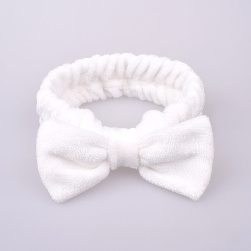Cross-Border Face Wash Headband European and American Women's Wash and Apply Facial Mask Headband Makeup Beauty Headband Cute Headwear Women's Wholesale - image 4