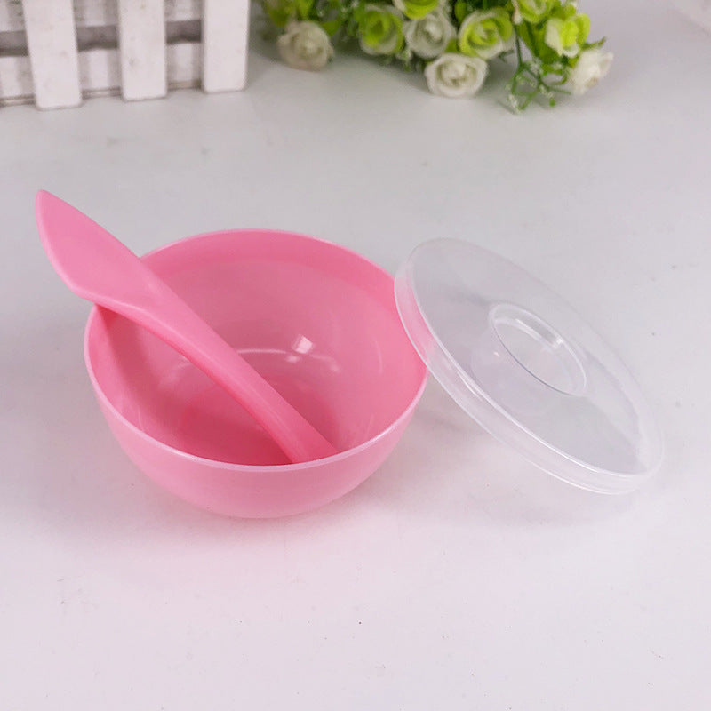 3 Piece Set Plastic Mask Tool Jelly Color Mask Set Practical Beauty Makeup Tool Set Gift Pack Mask Stick - image 3