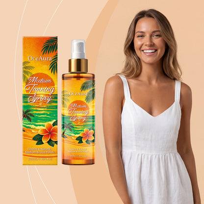 Even-toning Darkening Spray for Summer Outdoor Use to Enhance