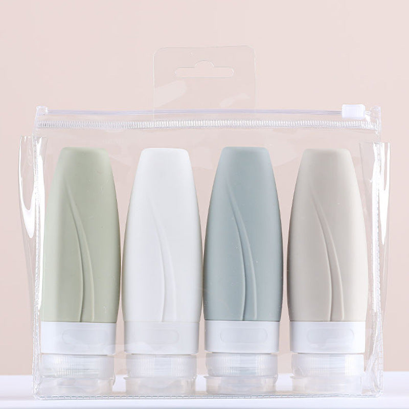 Silicone Bottling Travel Bottling Set Silicone Bottle Cosmetic Bottling Storage Bottle Washing Set Bottling - image 2