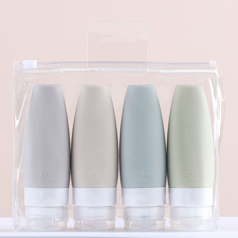 Silicone Bottling Travel Bottling Set Silicone Bottle Cosmetic Bottling Storage Bottle Washing Set Bottling - image 4