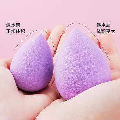 Beauty Egg Gourd Egg Water Drop Oblique Cut Makeup Sponge Egg Air Cushion Puff Non-Latex Makeup Egg Wet and Dry Use - image 4