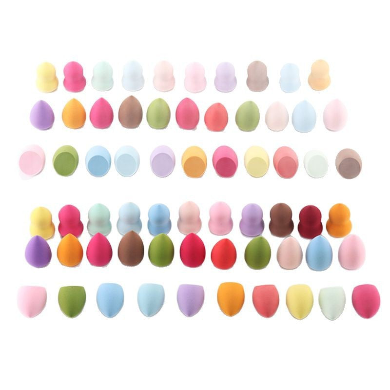 Beauty Egg Gourd Egg Water Drop Oblique Cut Makeup Sponge Egg Air Cushion Puff Non-Latex Makeup Egg Wet and Dry Use - image 5