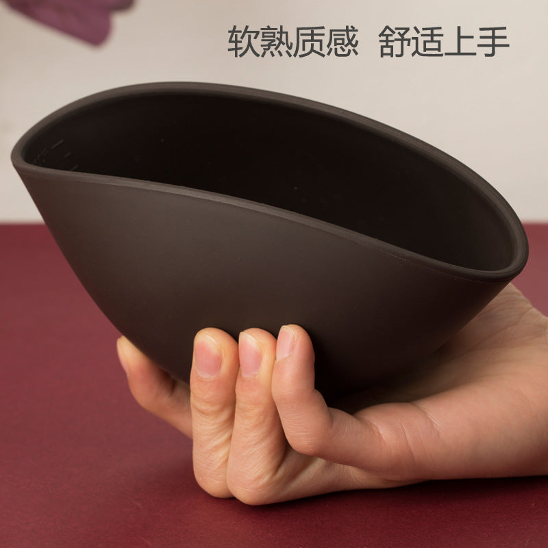 Facial Mask Bowl 2-Piece Set Small and Large Silicone Mixing Soft Mask Bowl Spa Beauty Salon Tools Supplies with Mixing Bowl and Spoon - image 3