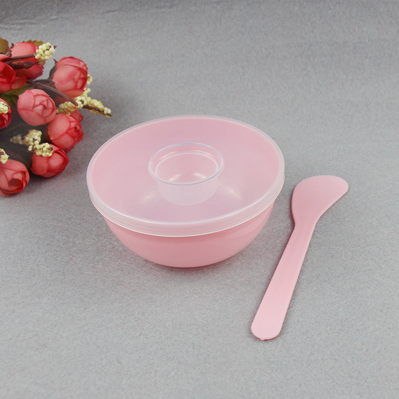 Cover mask Bowl set diy mask tool bowl stick brush spoon bubble bottle beauty tool set opp packaging - image 2