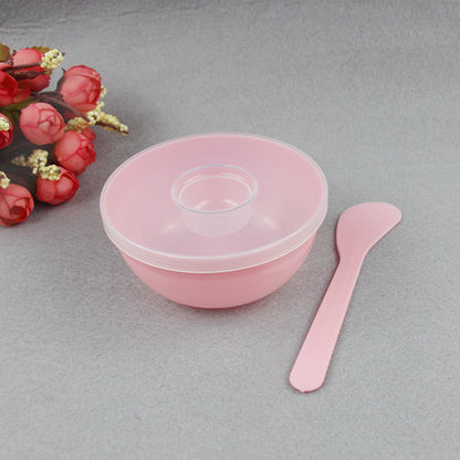 Cover mask Bowl set diy mask tool bowl stick brush spoon bubble bottle beauty tool set opp packaging - image 2