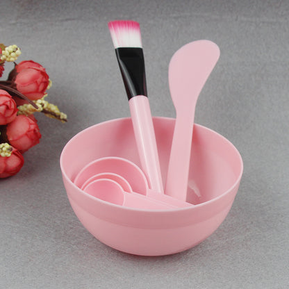 Cover mask Bowl set diy mask tool bowl stick brush spoon bubble bottle beauty tool set opp packaging - image 3