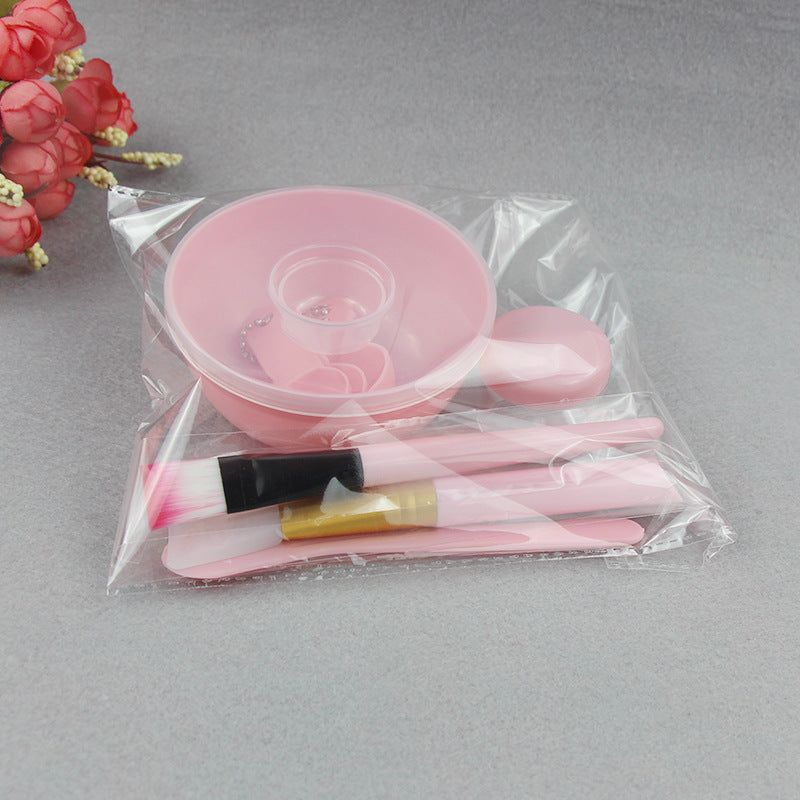 Cover mask Bowl set diy mask tool bowl stick brush spoon bubble bottle beauty tool set opp packaging - image 5