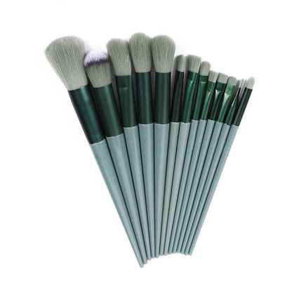 New 13 Sijiqing makeup brush set portable soft hair blush brush eye shadow brush full set of beauty tools - image 5