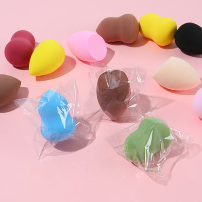 Manufacturer Wholesale Gourd-Shaped Water Drop Angled Powder Puff, Dual-Use for Dry and Wet Makeup, Beauty Sponge, Makeup Egg, Makeup Cushion Sponge Puff - image 3