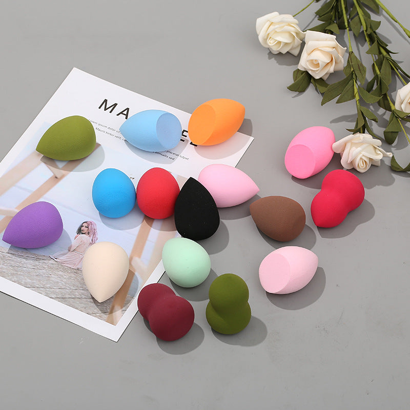 Manufacturer Wholesale Gourd-Shaped Water Drop Angled Powder Puff, Dual-Use for Dry and Wet Makeup, Beauty Sponge, Makeup Egg, Makeup Cushion Sponge Puff - image 4