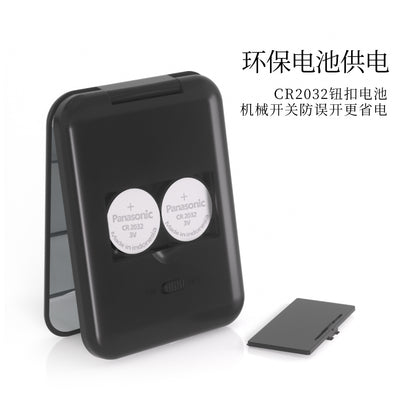 Factory Direct Supply Portable Led Makeup Mirror with Light Square Handheld Mini Luminous Small Foldableing Mirror 2 Times Magnification - image 5