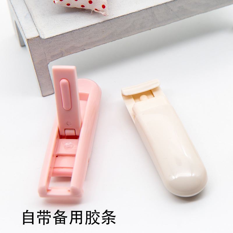 Local eyelash curler wholesale portable curling small segmented curling device spare rubber strip gift cross-border plastic - image 2