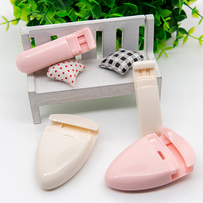 Local eyelash curler wholesale portable curling small segmented curling device spare rubber strip gift cross-border plastic - image 4