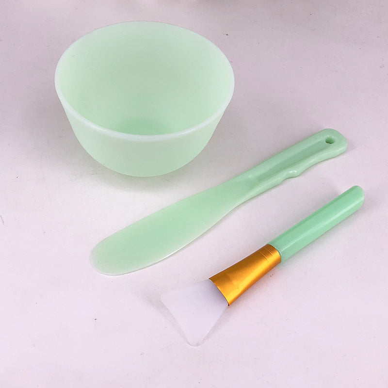 DIY Beauty Silicone Mask Bowl Set Adjusting Mask Brush Adjusting Mask Stick Measuring Spoon Homemade Mask Tool - image 2
