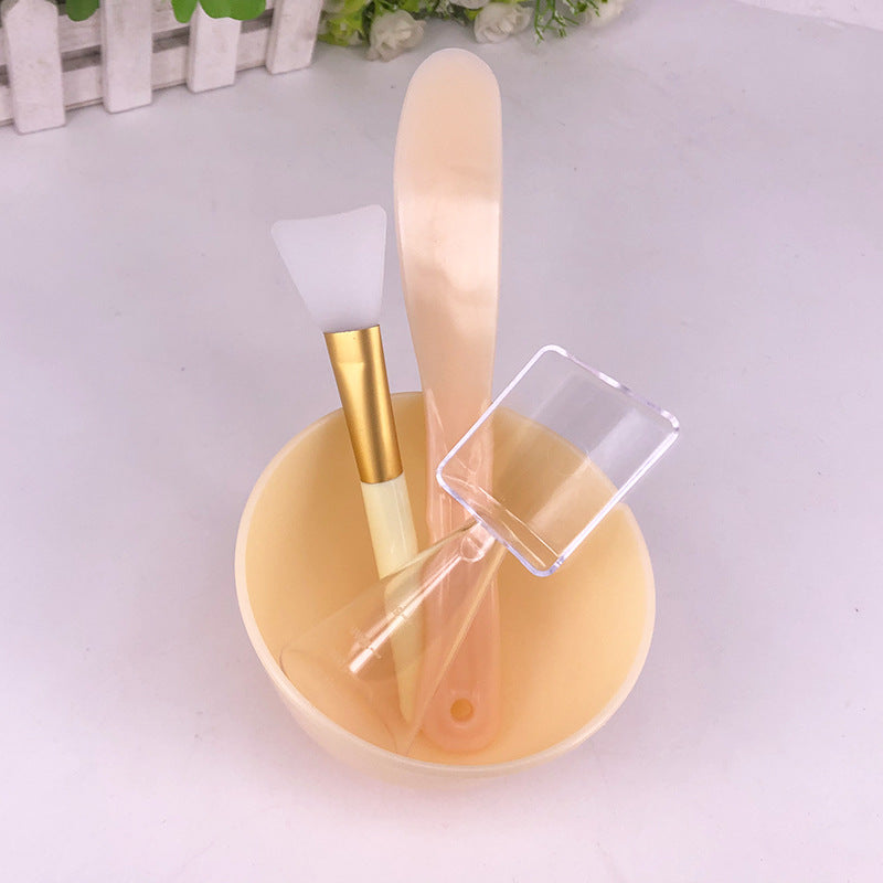 DIY Beauty Silicone Mask Bowl Set Adjusting Mask Brush Adjusting Mask Stick Measuring Spoon Homemade Mask Tool - image 5
